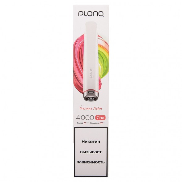 PLONQ PLUS PRO - Малина Лайм (4000 затяжек) купить в Барнауле