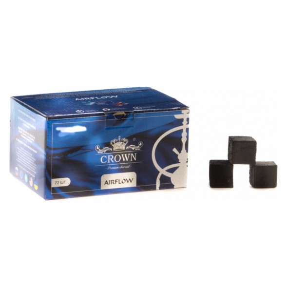 Уголь Crown Airflow (25 мм, 72 кубика) купить в Барнауле
