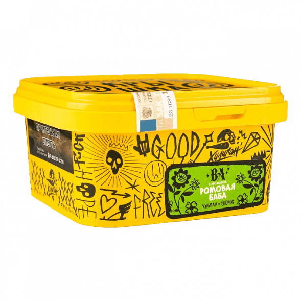 Табак Хулиган - BA (Ромовая Баба, 200 грамм) купить в Барнауле