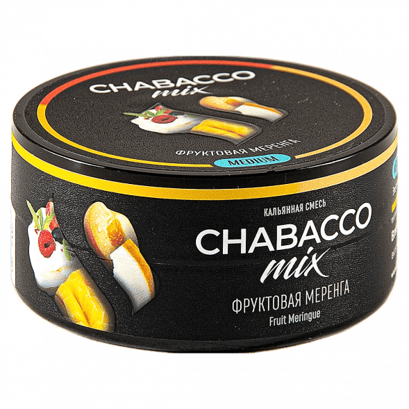 Смесь Chabacco MIX MEDIUM - Fruit Meringue (Фруктовая Меренга, 25 грамм) купить в Барнауле