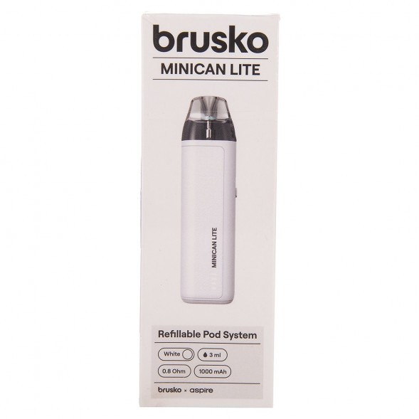 Электронная сигарета Brusko - Minican LITE (White) купить в Барнауле