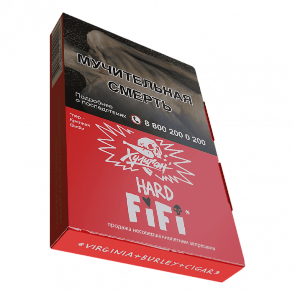 Табак Хулиган Hard - Fifi (Орех с Шоколадом и Карамелью, 25 грамм) купить в Барнауле