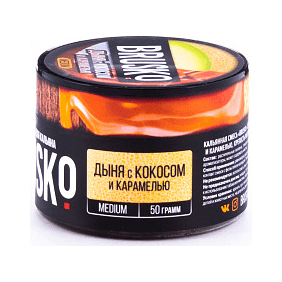 Смесь Brusko Medium - Дыня с Кокосом и Карамелью (50 грамм) купить в Барнауле