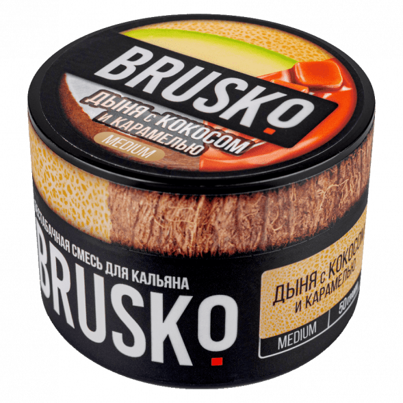 Смесь Brusko Medium - Дыня с Кокосом и Карамелью (50 грамм) купить в Барнауле