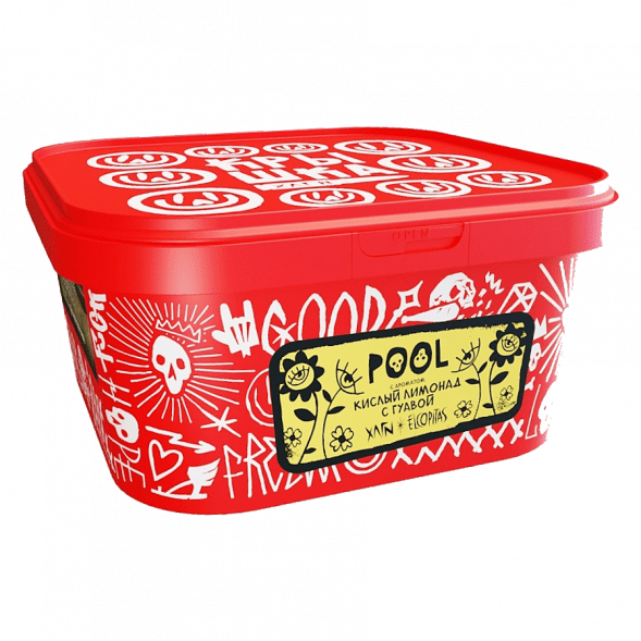 Табак Хулиган - POOL (Кислый Лимонад с Гуавой, 200 грамм) купить в Барнауле