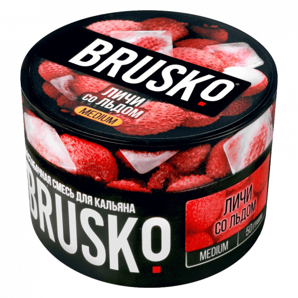 Смесь Brusko Medium - Личи со Льдом (50 грамм) купить в Барнауле
