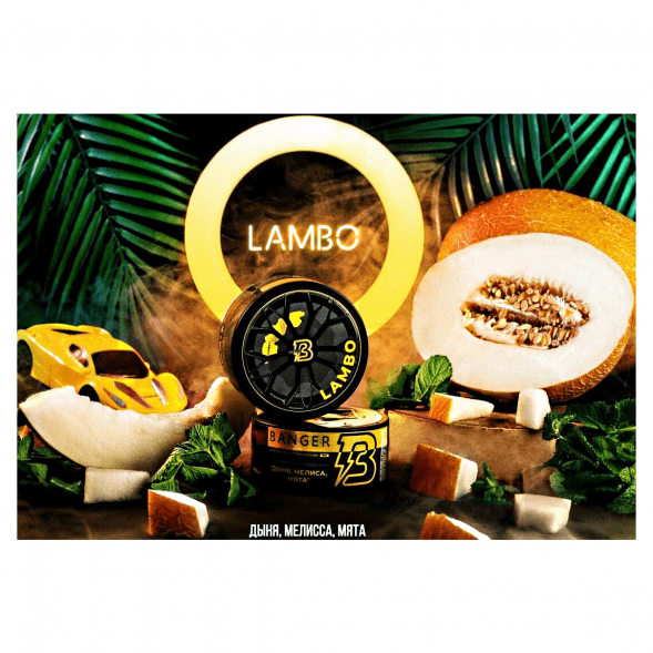 Табак Banger - Lambo (Дыня, Мелисса, Мята, 25 грамм) купить в Барнауле