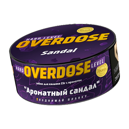 Табак Overdose - Sandal (Ароматный Сандал, 25 грамм) купить в Барнауле
