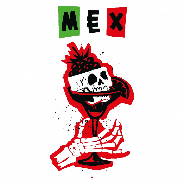 Табак Хулиган - MEX (Ежевичная Маргарита, 200 грамм) купить в Барнауле