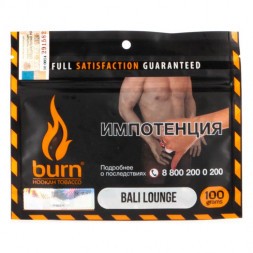 Табак Burn - Bali Lounge (Латте и Грейпфрут, 100 грамм)