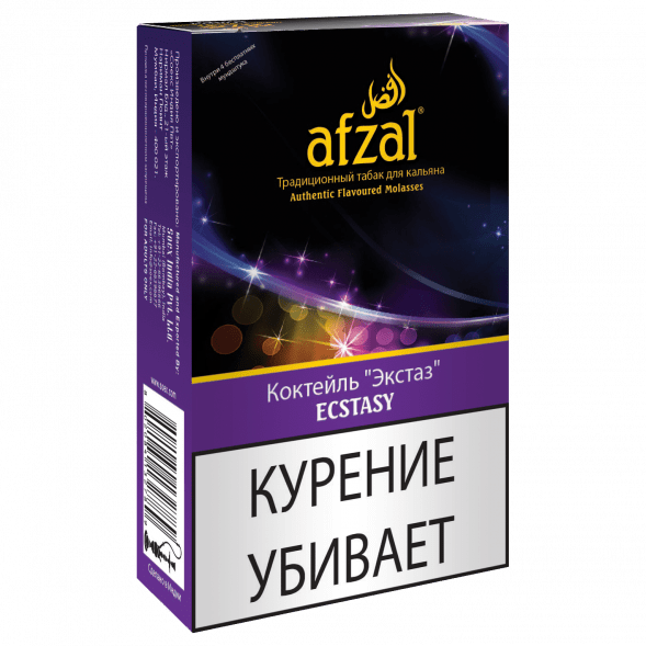 Табак Afzal - Ecstasy (Коктейль Экстаз, 40 грамм) купить в Барнауле