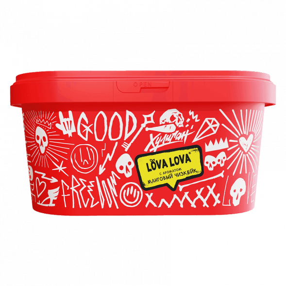 Табак Хулиган - LOVA LOVA (Манговый Чизкейк, 200 грамм) купить в Барнауле