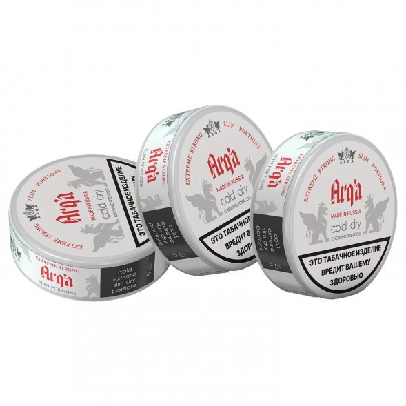 Табак жевательный ARQ Tobacco - Cold Dry Chewing SLIM (10 грамм) купить в Барнауле