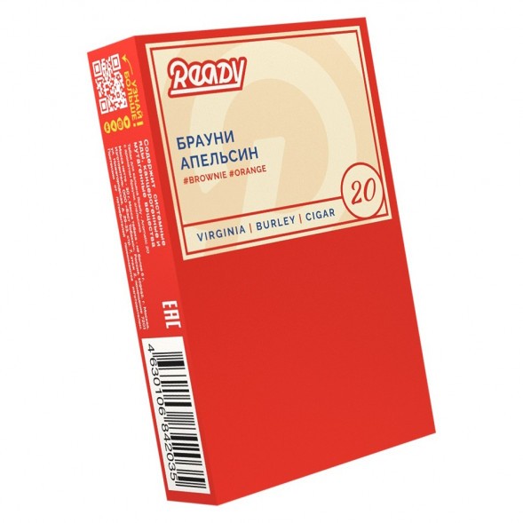 Табак Ready - №20 Orange Brownie (Брауни, Апельсин, 25 грамм) купить в Барнауле