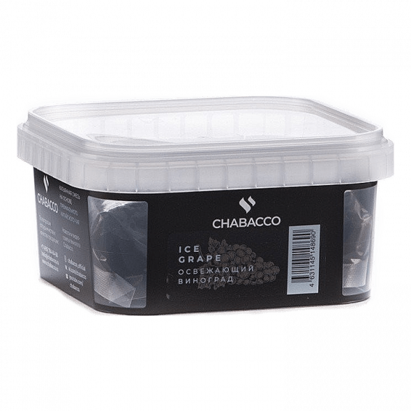 Смесь Chabacco MEDIUM - Ice Grape (Освежающий Виноград, 200 грамм) купить в Барнауле
