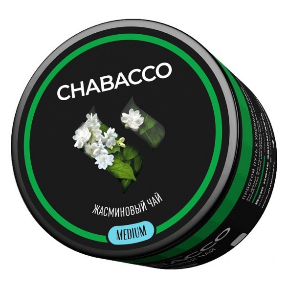 Смесь Chabacco MEDIUM - Jasmine Tea (Жасминовый Чай, 40 грамм) купить в Барнауле