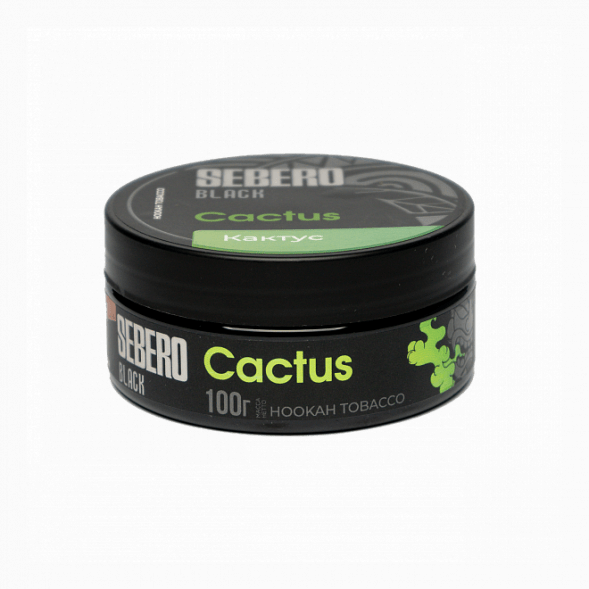 Табак Sebero Black - Cactus (Кактус, 100 грамм) купить в Барнауле