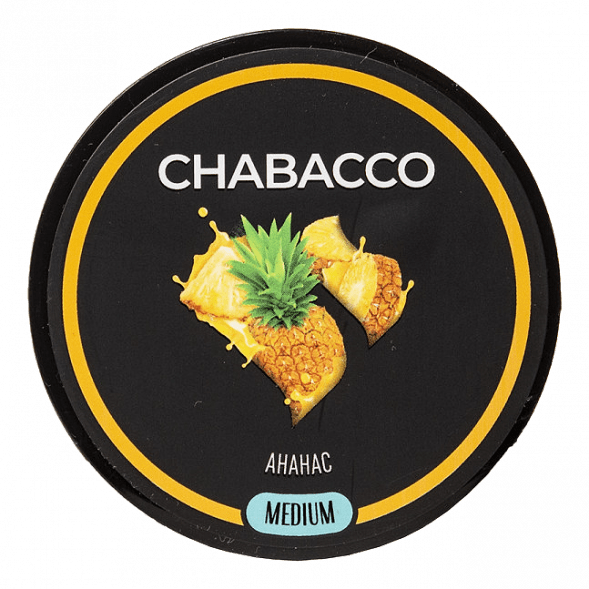 Смесь Chabacco MEDIUM - Pineapple (Ананас, 40 грамм) купить в Барнауле