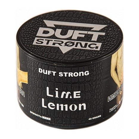 Табак Duft Strong - Lime Lemon (Лайм и Лимон, 200 грамм) купить в Барнауле