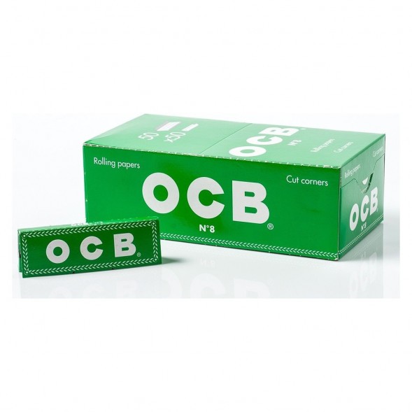 Бумага для самокруток OCB - №8 Green (50штук/50) купить в Барнауле