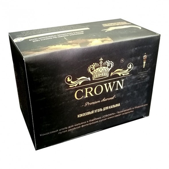 Уголь Crown (22 мм, 24 кубика) купить в Барнауле