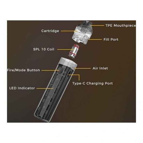 Электронная сигарета Brusko - Feelin C1 (Жёлтый) купить в Барнауле