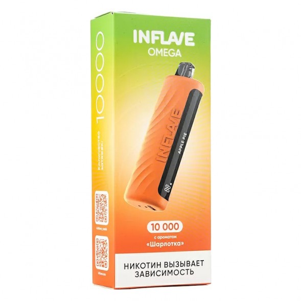 INFLAVE OMEGA - Шарлотка (Apple Pie, 10000 затяжек) купить в Барнауле