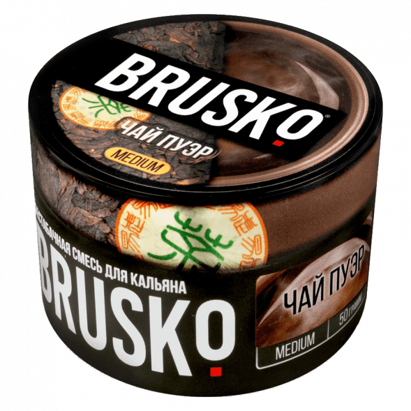 Смесь Brusko Medium - Чай Пуэр (50 грамм) купить в Барнауле