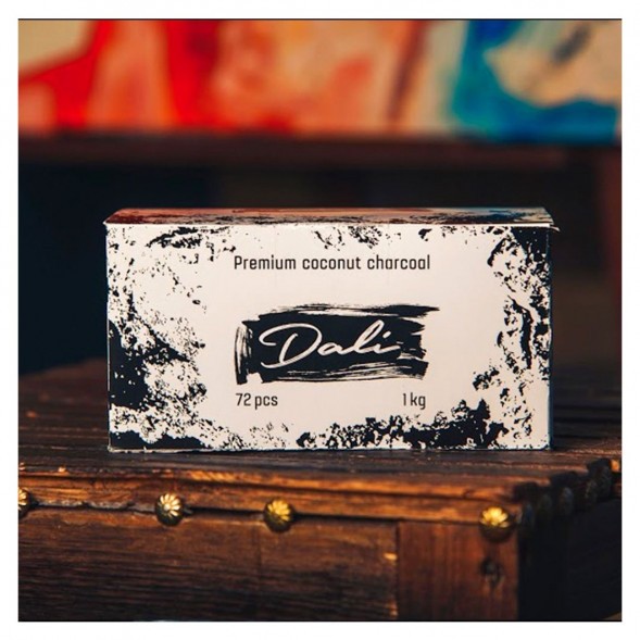 Уголь Dali (25 мм, 72 кубика) купить в Барнауле