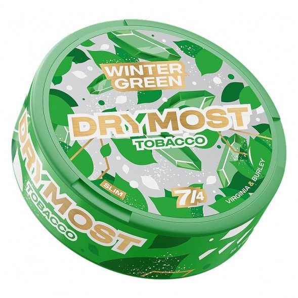 Табак жевательный DryMost - Winter Green (12 грамм) купить в Барнауле