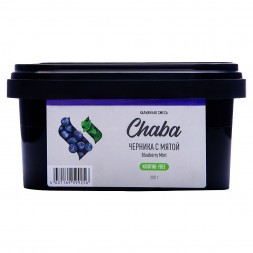 Смесь Chaba - Blueberry Mint (Черника с Мятой, 200 грамм, Без никотина)