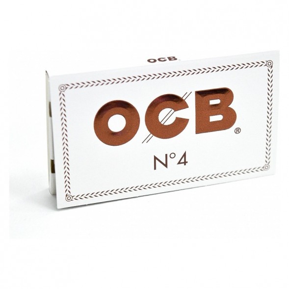 Бумага для самокруток OCB - №4 Double White (100 штук) купить в Барнауле