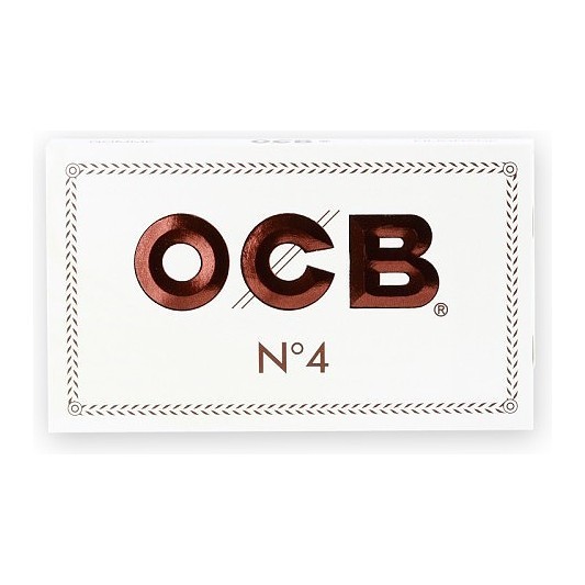 Бумага для самокруток OCB - №4 Double White (100 штук) купить в Барнауле