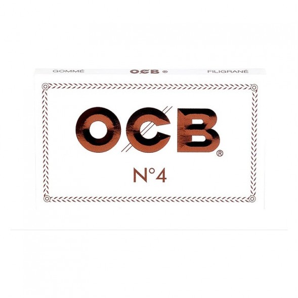 Бумага для самокруток OCB - №4 Double White (100 штук) купить в Барнауле