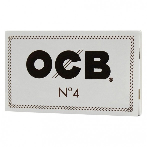 Бумага для самокруток OCB - №4 Double White (100 штук) купить в Барнауле