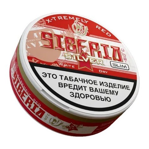 Табак жевательный Siberia - Silver White Dry Slim (13 грамм) купить в Барнауле