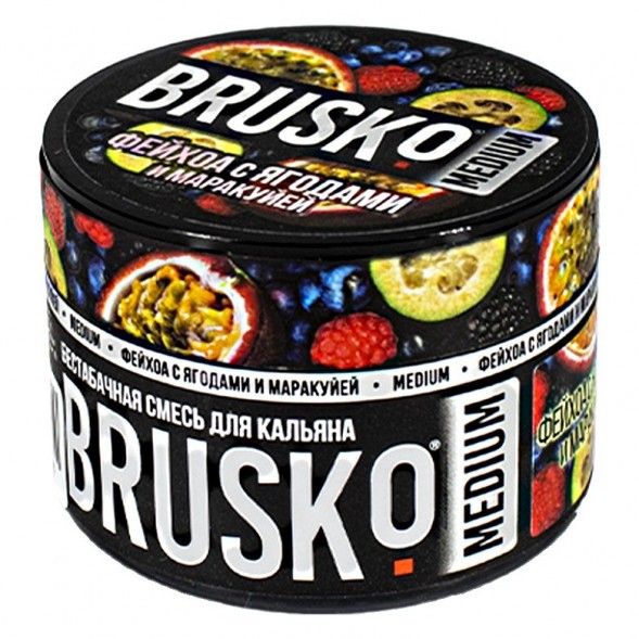 Смесь Brusko Zero - Фейхоа с Ягодами и Маракуйей (250 грамм) купить в Барнауле