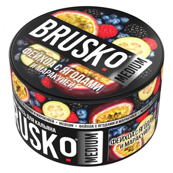 Смесь Brusko Zero - Фейхоа с Ягодами и Маракуйей (250 грамм) купить в Барнауле
