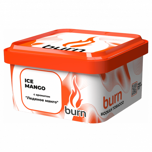 Табак Burn - Ice Mango (Ледяное Манго, 200 грамм) купить в Барнауле