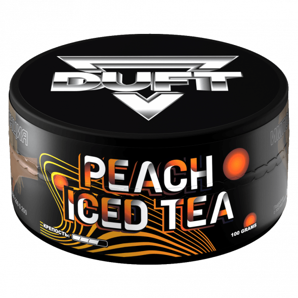 Табак Duft - Peach Iced Tea (Ледяной Персиковый Чай, 80 грамм) купить в Барнауле