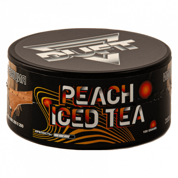 Табак Duft - Peach Iced Tea (Ледяной Персиковый Чай, 80 грамм) купить в Барнауле