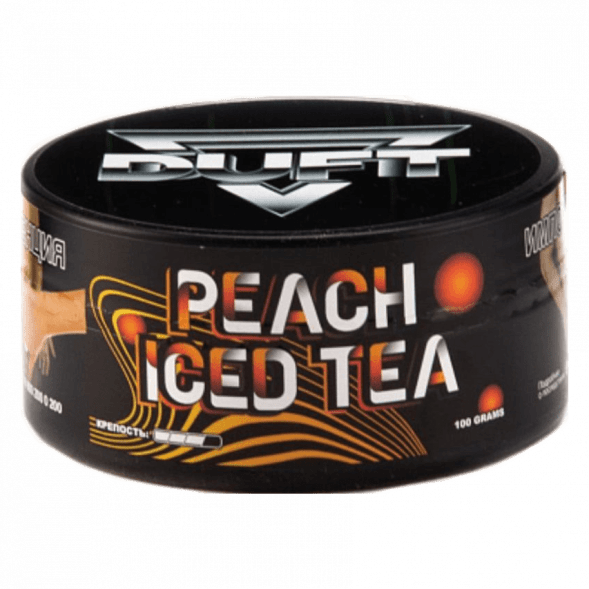 Табак Duft - Peach Iced Tea (Ледяной Персиковый Чай, 80 грамм) купить в Барнауле