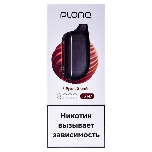 PLONQ MAX SMART - Чёрный Чай (8000 затяжек) купить в Барнауле