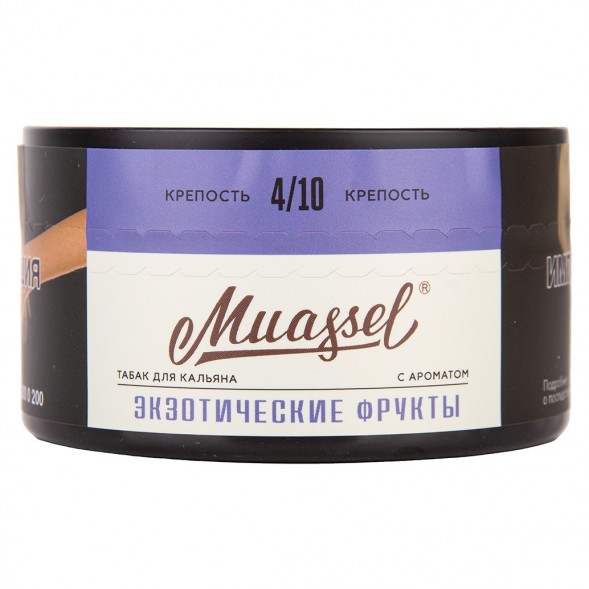 Табак Muassel Medium - Экзотические Фрукты (200 грамм) купить в Барнауле