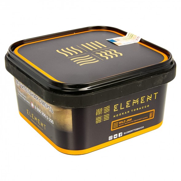 Табак Element Земля - Wild Jam (Землянично-Персиковый Джем, 200 грамм) купить в Барнауле