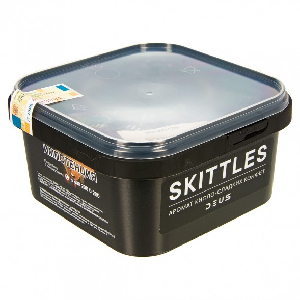 Табак Deus - Skittles (Кисло-Сладкие Конфеты, 250 грамм) купить в Барнауле
