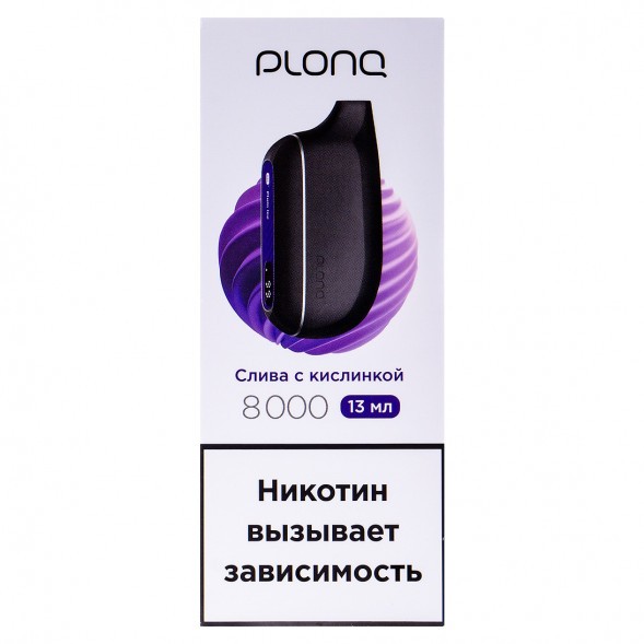 PLONQ MAX SMART - Слива с Кислинкой (8000 затяжек) купить в Барнауле