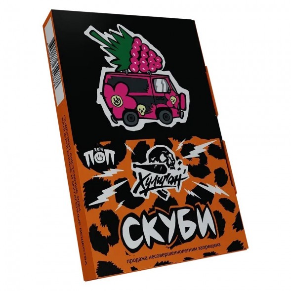 Табак Хулиган - Скуби (Цветочная Малина, 25 грамм) купить в Барнауле