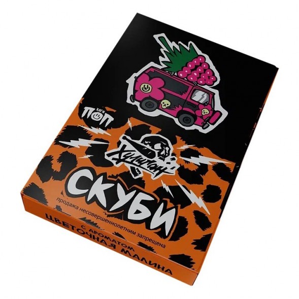 Табак Хулиган - Скуби (Цветочная Малина, 25 грамм) купить в Барнауле