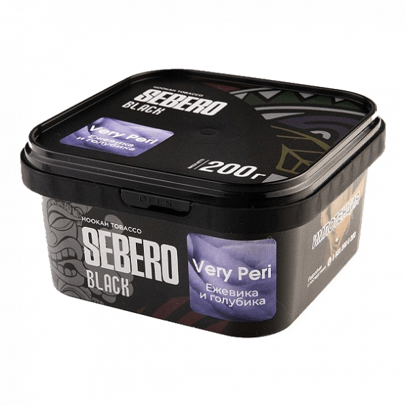 Табак Sebero Black - Very Peri (Ежевика и Голубика, 200 грамм) купить в Барнауле